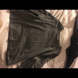 Blouse with bell sleeves